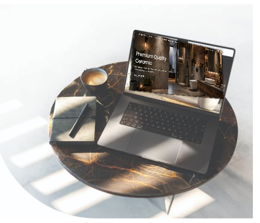 Yubath website displayed on laptop